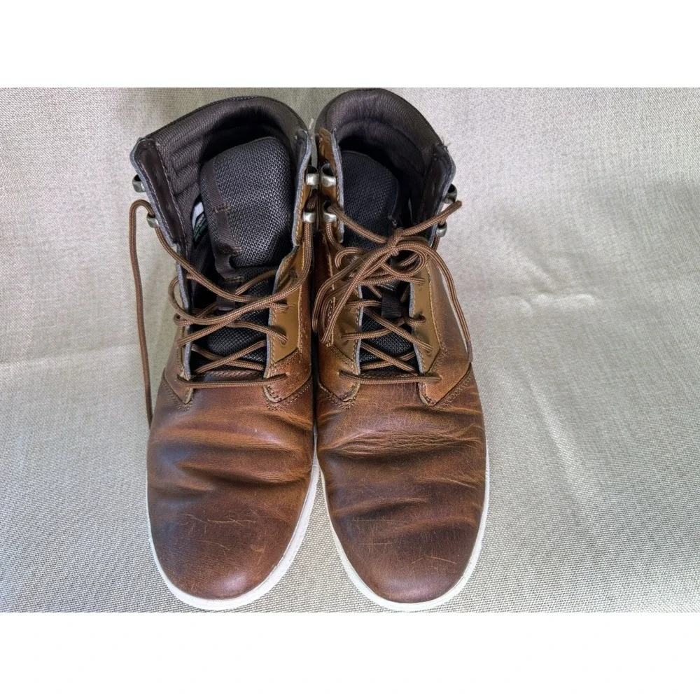 Timberland Killington Chukka Boots Mens 8.5 Wide Brown Leather SensorFlex A10EE